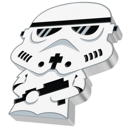 Niue: Star Wars - Stormtrooper Chibi Coin kolorowany 1 uncja Srebra 2020 Proof