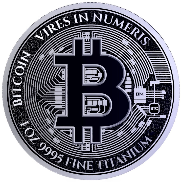 Bitcoin 1 Uncja Tytanu 2026