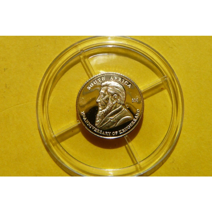 Liberia: 25th Anniversary of Krugerrand $10 Złoto 2005 Proof