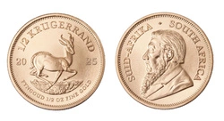 Krugerrand 1/2 uncji Złota Różne Roczniki