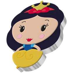 Niue: Disney - Snow White Chibi Coin kolorowany 1 uncja Srebra 2021 Proof