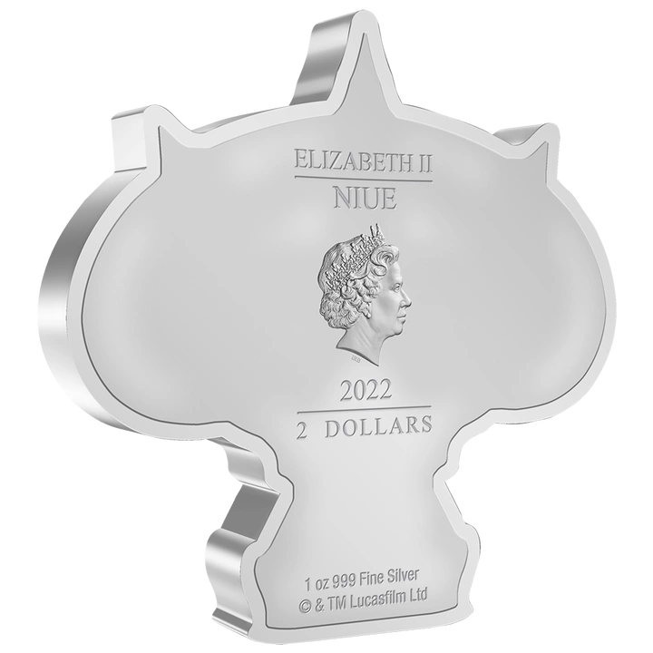 Niue: Star Wars - Padmé Amidala Chibi Coin kolorowany 1 uncja Srebra 2022 Proof