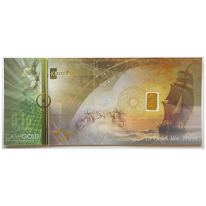 Sztabka Nadir 0,1 grama Złota