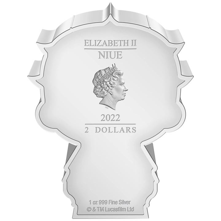 Niue: Star Wars - Darth Maul Chibi Coin kolorowany 1 uncja Srebra 2022 Proof