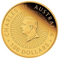 Wonders of Australia: The Outback 1 uncja Złota 2026 Opal Proof