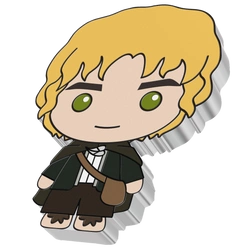 Niue: The Lord of the Rings - Samwise Chibi Coin kolorowany 1 uncja Srebra 2021 Proof