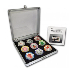 Palau: Zestaw Monet Good Luck 9x 1$ UNC 2012