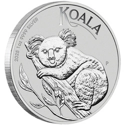 Koala 1 uncja Srebra 2025