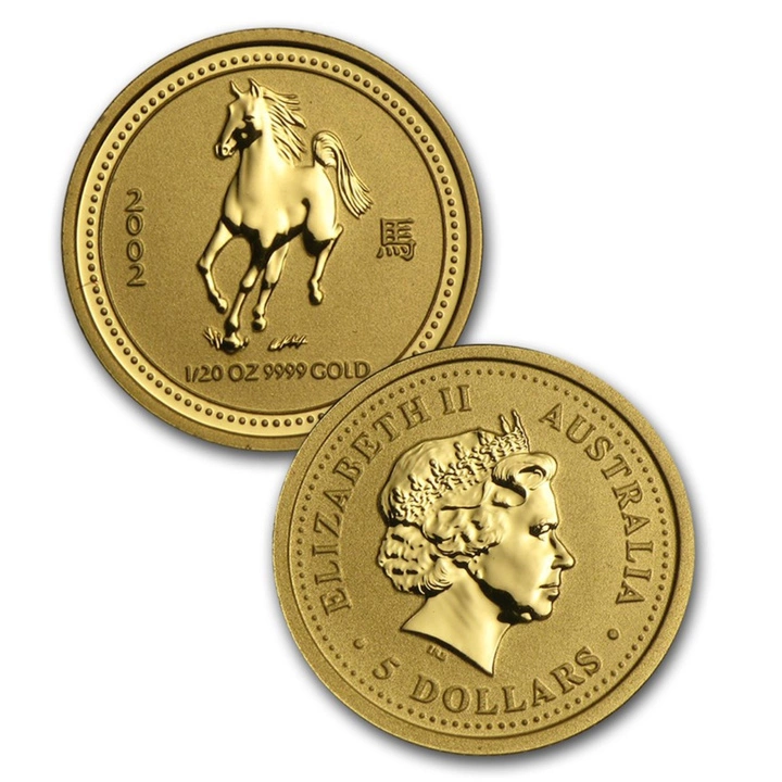 Perth Mint: Zestaw 12 Złotych Monet Lunar 1996-2007