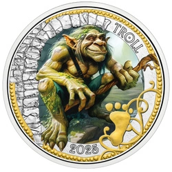 Mythical Creatures: Troll - Guardian of Legend  3 Euro Miedzionikiel 2025