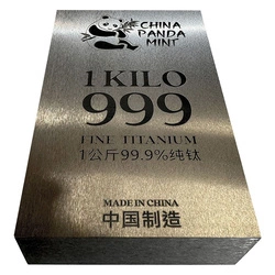 Sztabka Panda 1000 gramów Tytanu