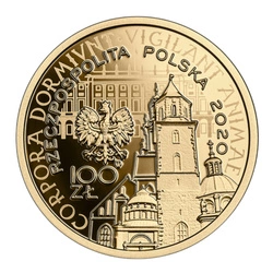 Rocznica Tragedii Smoleńskiej 100 zł Złoto 2021 Proof