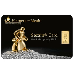 Sztabka 1 g Złota Heimerle Meule