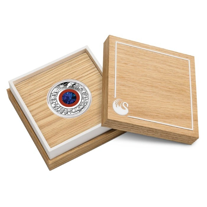 Perth Mint: Lunar III - Rok Konia 1 uncja Srebra 2026 Proof Opal