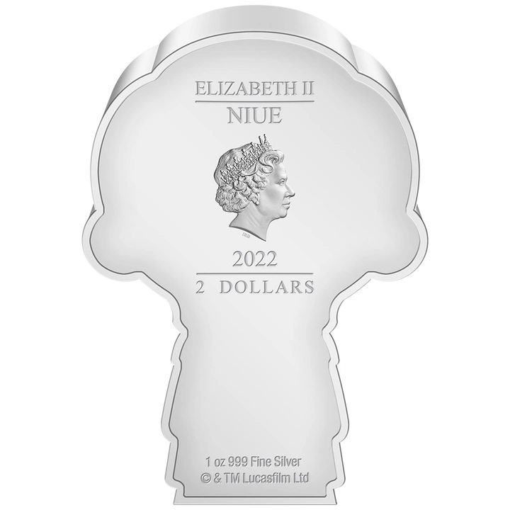 Niue: Star Wars - Reva Chibi Coin kolorowany 1 uncja Srebra 2022 Proof