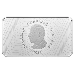 Canada: Haunted Canada - Lady in White kolorowany 1 uncja Srebra 2025 Proof