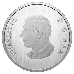 Canada: Heraldic Lion $50 Srebro 2025 Proof High Relief