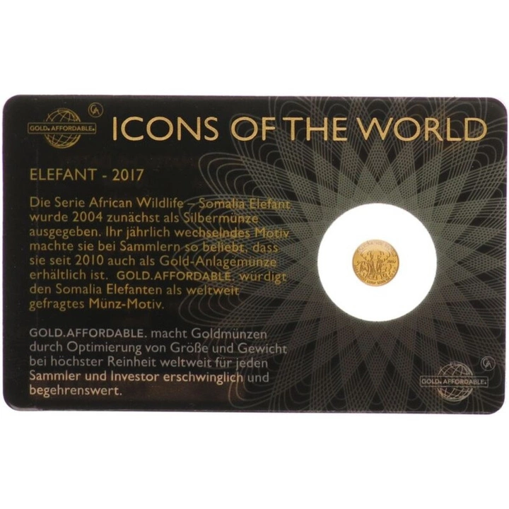 Złote Monety 1/200 Uncji - Losowe Monety