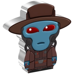 Niue: Star Wars - Cad Bane Chibi Coin kolorowany 1 uncja Srebra 2022 Proof
