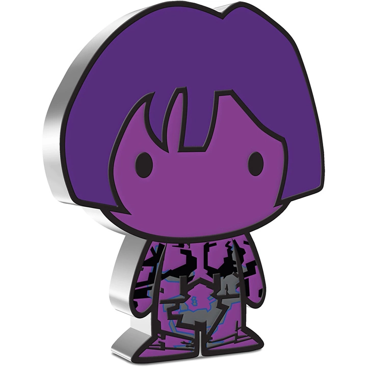 Niue: Halo - Cortana Chibi Coin kolorowany 1 uncja Srebra 2021 Proof