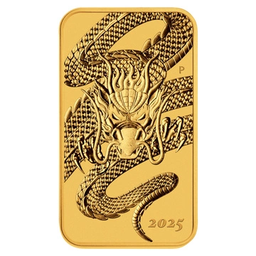 Sztabko Moneta Dragon 1 uncja Złota 2025