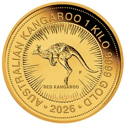Australijski Kangur 1000 gramów Złota 2026