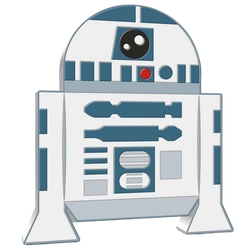 Niue: Star Wars - R2D2 Chibi Coin kolorowany 1 uncja Srebra 2020 Proof