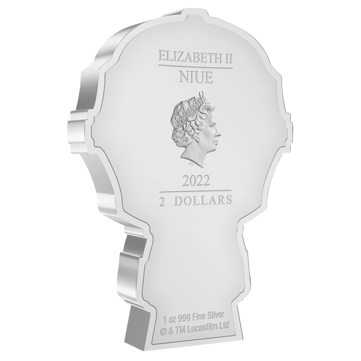 Niue: Star Wars - Fennec Shand Chibi Coin kolorowany 1 uncja Srebra 2022 Proof