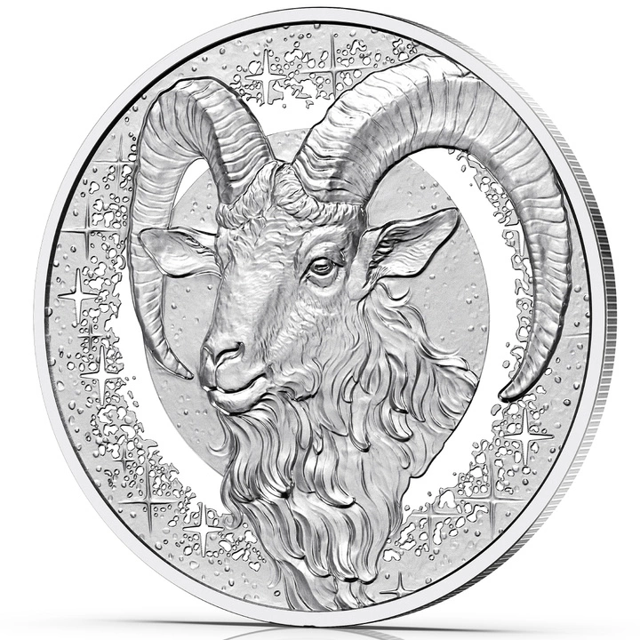 In The Stars - Koziorożec 20 Euro Srebro 2025 Proof