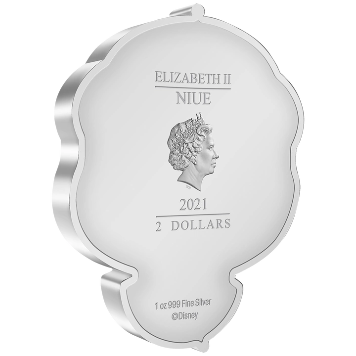 Niue: Disney - Snow White Chibi Coin kolorowany 1 uncja Srebra 2021 Proof