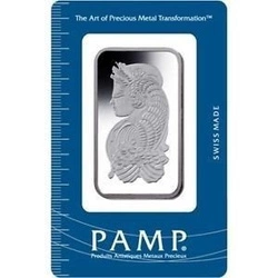 50 gramów Sztabka Srebra Pamp Fortuna