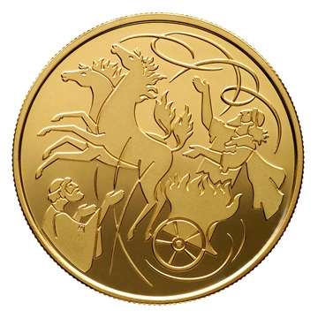 Elijah in the Whirlwind 10 NIS Złoto 2011 Proof
