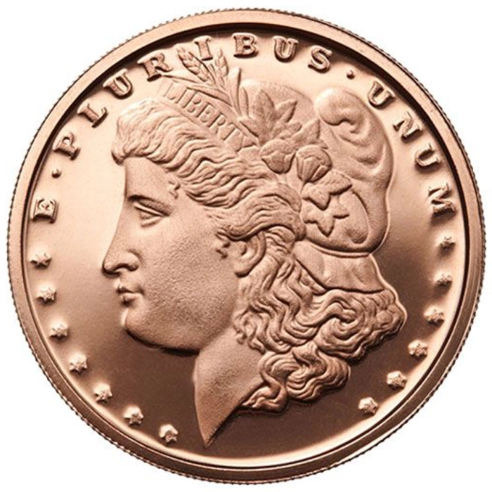 Morgan Dollar 1 uncja Miedzi