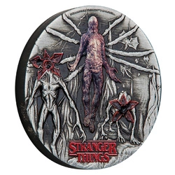 Stranger Things - Villains kolorowany 2 uncje Srebra 2026 Antiqued Coin