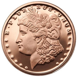 Morgan Dollar 1 uncja Miedzi