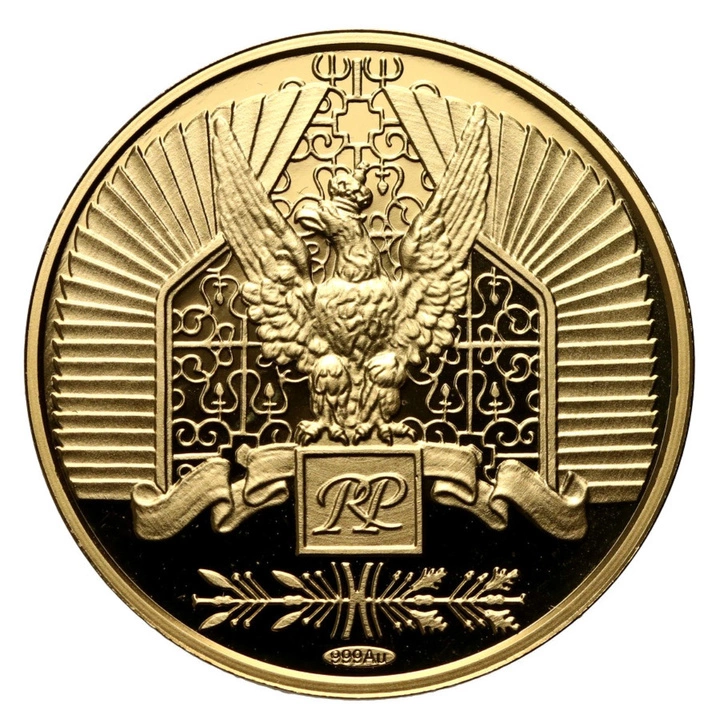 Polska: Złoty Medal 100 lat Polskiej Niepodległości 2017