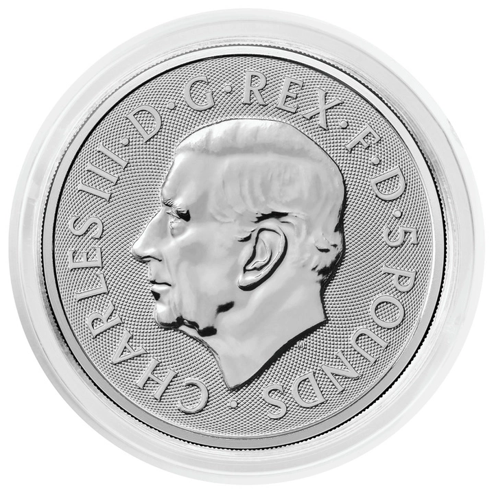 The Royal Tudor Beasts: Queen's Lion 2 uncje Srebra 2026