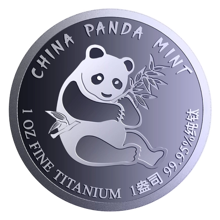 Chińska Panda 1 Uncja Tytanu 2026