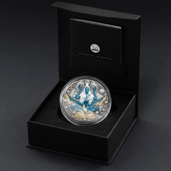 Niue: Cobellian kolorowany/pozłacany 2 uncje Srebra 2025 Antiqued Coin