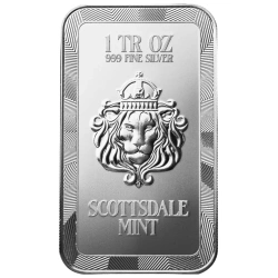 Sztabka Scottsdale Mint - When is Halloween? kolorowana 1 uncja Srebra 2025