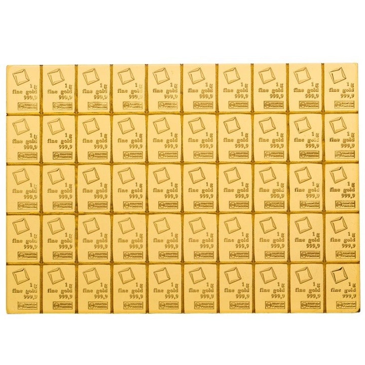 Sztabka Złota 50 x 1 g Valcambi CombiBar