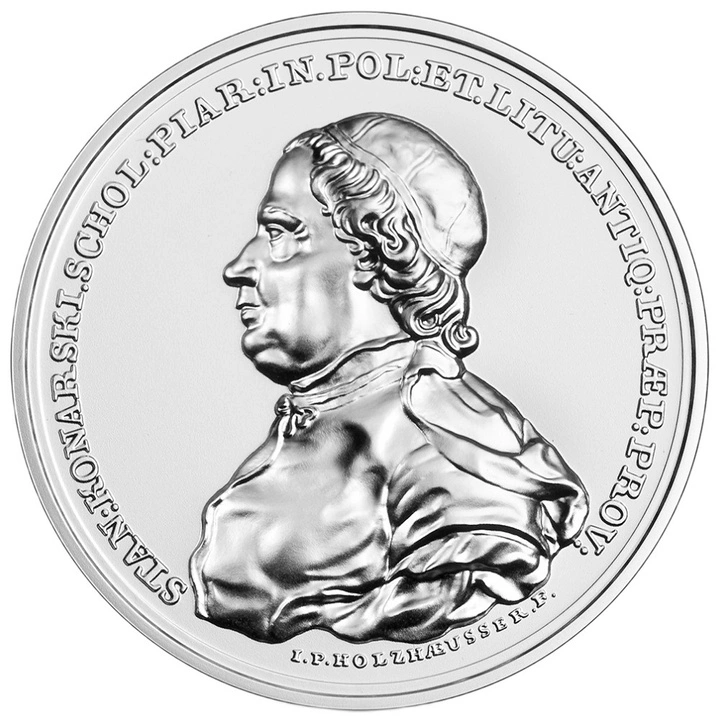 Skarby Sztuki Medalierskiej - Stanisław Konarski 50 zł 2 uncje Srebra 2026 High Relief Folder/Etui