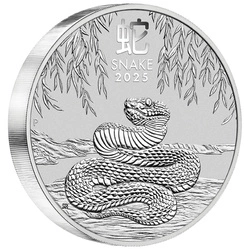 Perth Mint: Lunar III - Rok Węża 5 uncji Srebra 2025