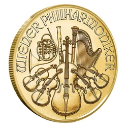 Wiedeński Filharmonik 1/25 uncji Złota 2026
