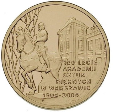 100-lecie Akademii Sztuk Pięknych 200 zł 2004  Proof
