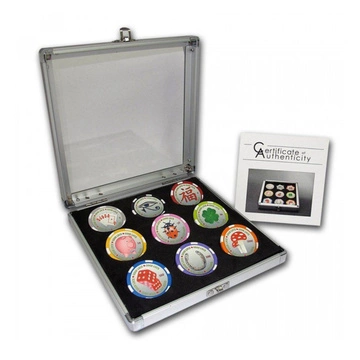 Palau: Zestaw Monet Good Luck 9x 1$ UNC 2012