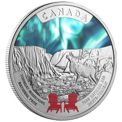 Canada’s National Parks - Torngat Moutains National Park kolorowany 1 uncja Srebra 2026 Proof