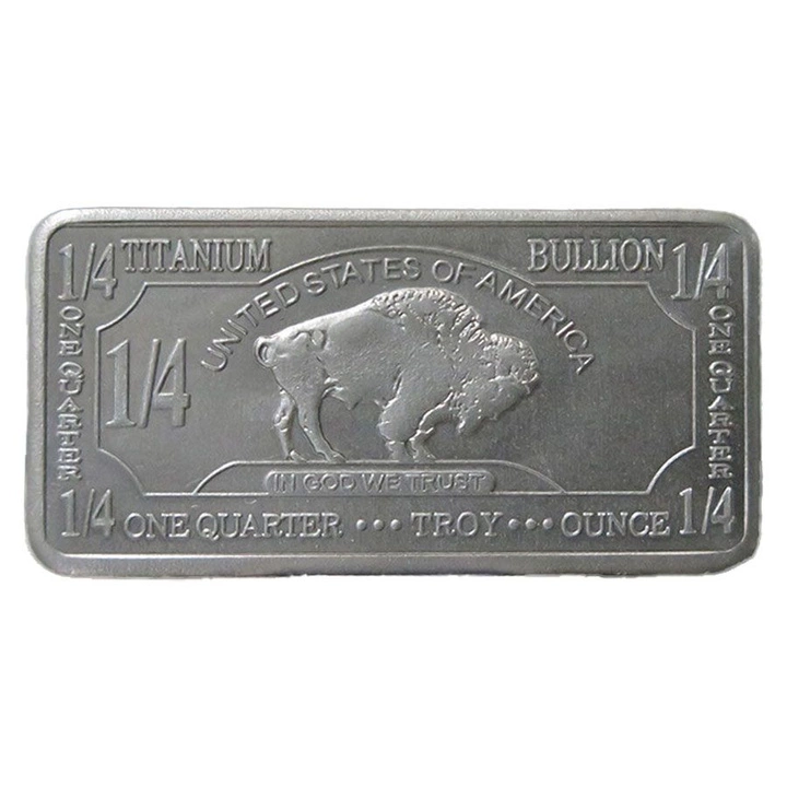 Sztabka Buffalo 1/4 Uncji Tytanu