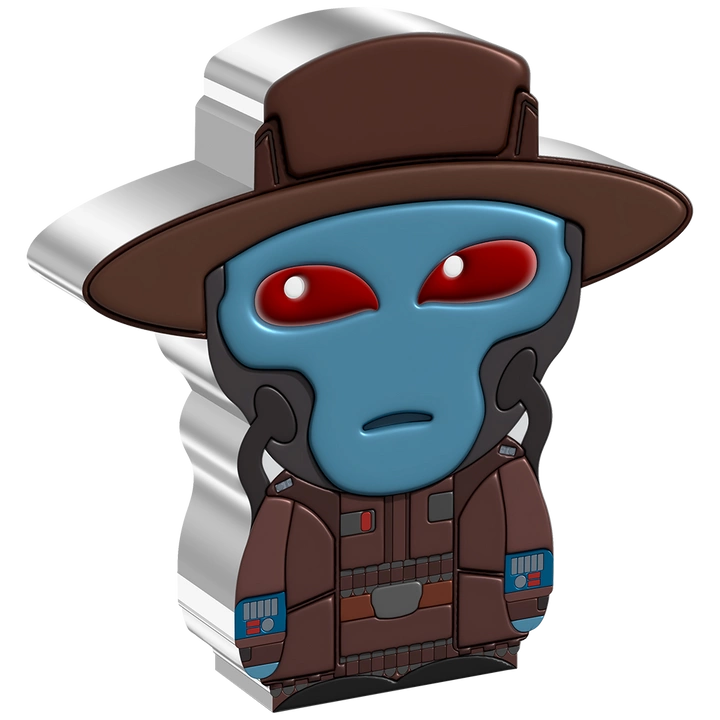 Niue: Star Wars - Cad Bane Chibi Coin kolorowany 1 uncja Srebra 2022 Proof