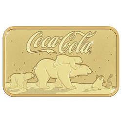 Sztabka Pamp Coca Cola - Polar Bear 5 gramów złota